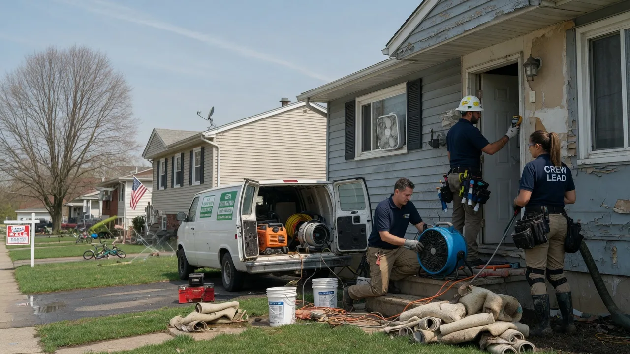 Flood Cleanup in Luxemburg, IA near me
