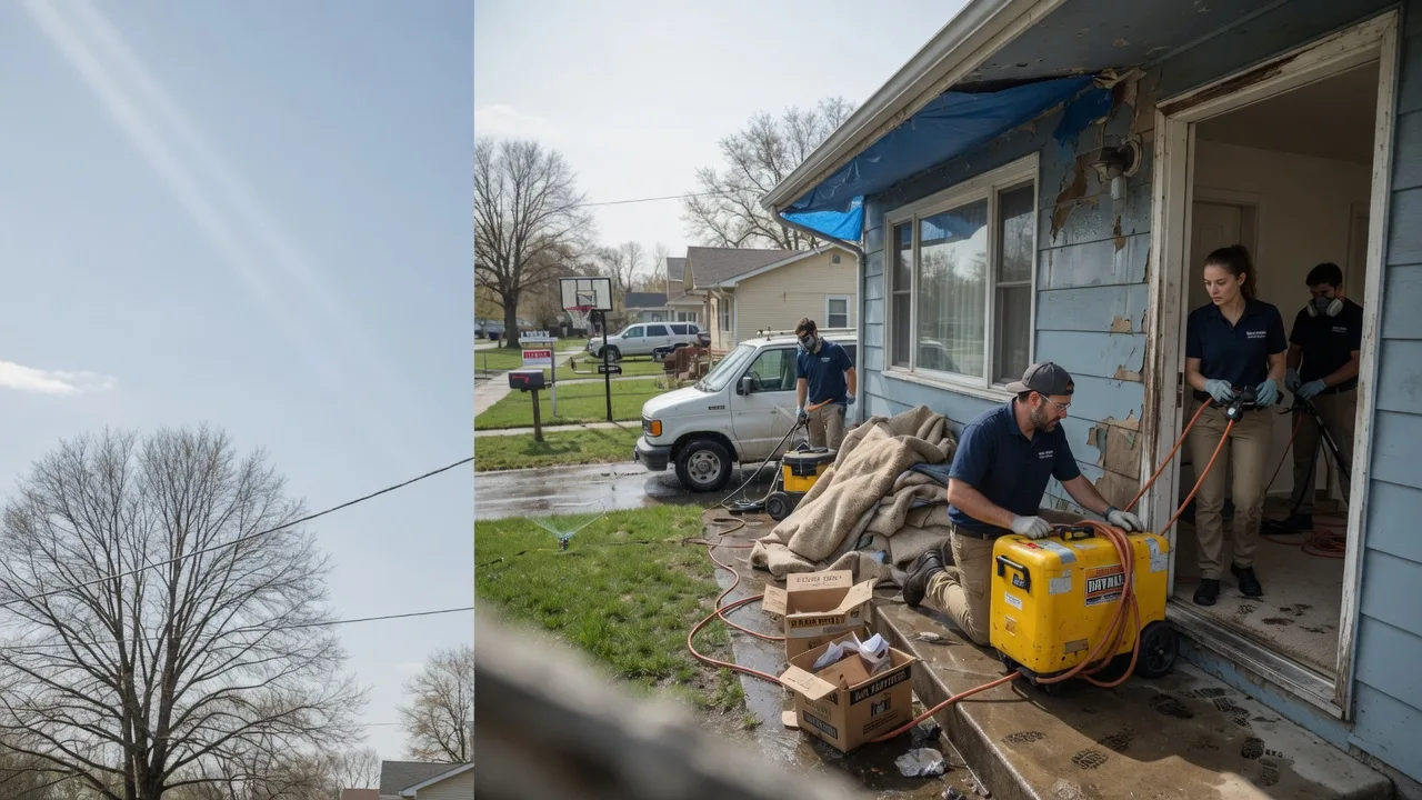 Basement Flood Cleanup in Luxemburg, IA near me